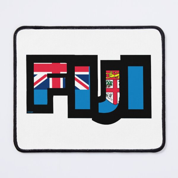 Item preview, Fiji Font with Fijian Flag designed and sold by Havocgirl.