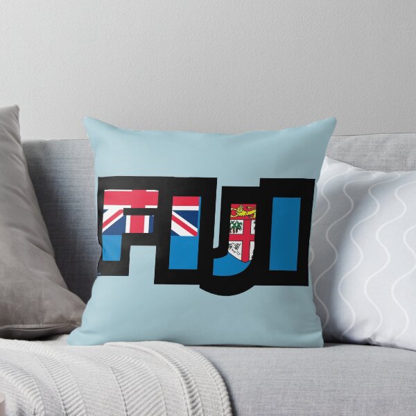 Item preview, Fiji Font with Fijian Flag designed and sold by Havocgirl.