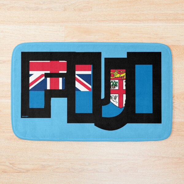 Item preview, Fiji Font with Fijian Flag designed and sold by Havocgirl.