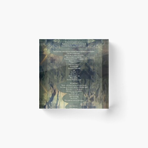 Item preview, Poem #43/111 - from the 'Magic Book of Guidance' - Visual Poetry Collection by Hart Floe Poet designed and sold by HartFloe-Poetry.
