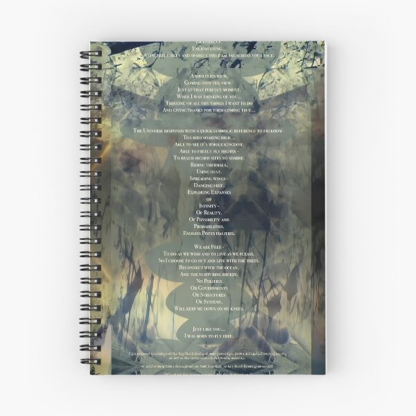 Item preview, Poem #43/111 - from the 'Magic Book of Guidance' - Visual Poetry Collection by Hart Floe Poet designed and sold by HartFloe-Poetry.