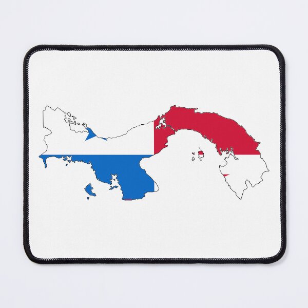 Item preview, Panama Flag in Panamanian Map designed and sold by Havocgirl.