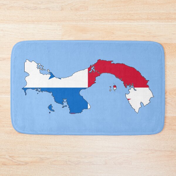 Item preview, Panama Flag in Panamanian Map designed and sold by Havocgirl.