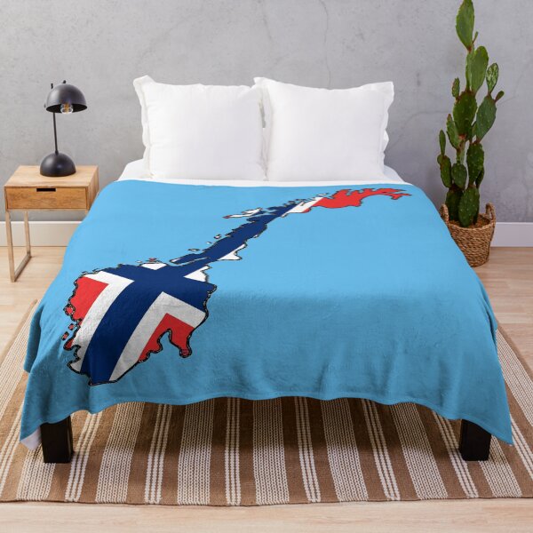 Item preview, Norway Map with Norwegian Flag designed and sold by Havocgirl.