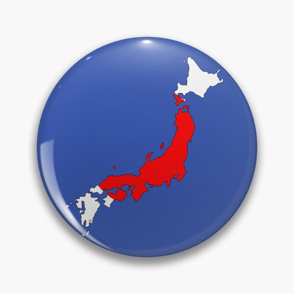 Item preview, Japanese Flag inside a Map of Japan designed and sold by Havocgirl.