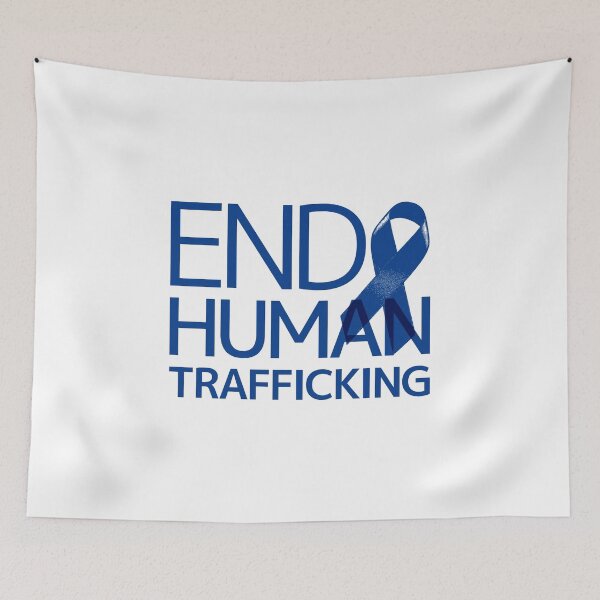 Item preview, JAN-44 End Human Trafficking National Slavery and Human Trafficking Prevention Month designed and sold by noberic.