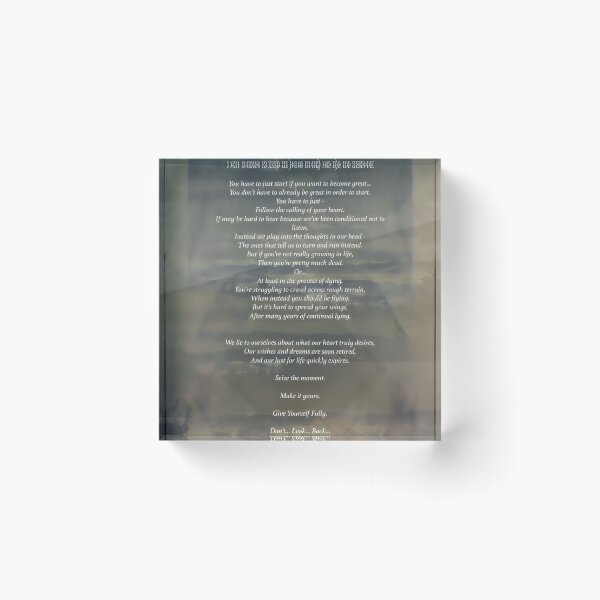 Item preview, Poem #46/111 - from the 'Magic Book of Guidance' - Visual Poetry Collection by Hart Floe Poet designed and sold by HartFloe-Poetry.