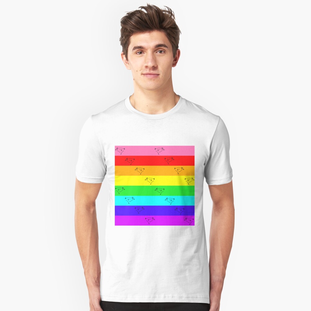 8-Color Pride Slim Fit T-Shirt