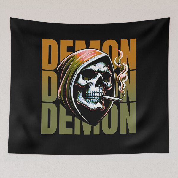 Item preview, Demon Skull designed and sold by SunnybyJack.