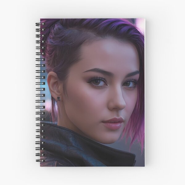 Item preview, Cyberpunk Woman Portrait designed and sold by papi1998.