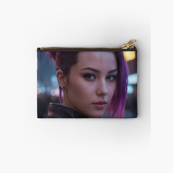 Item preview, Cyberpunk Woman Portrait designed and sold by papi1998.