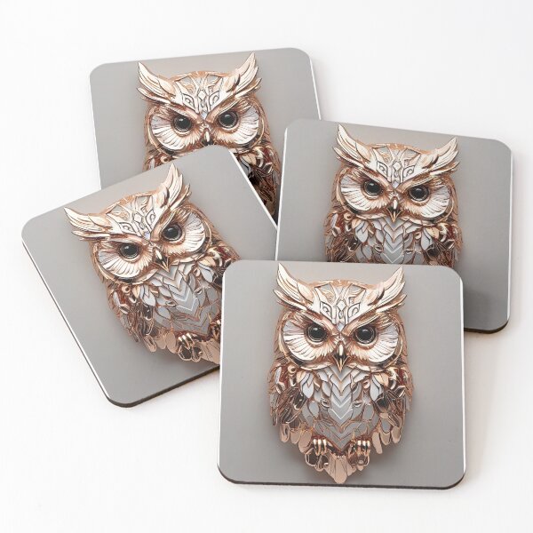 Item preview, Golden Owl designed and sold by Infiniity Art.