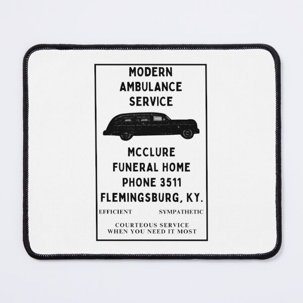 Item preview, McClure Funeral Home Ad designed and sold by JoezPlace.