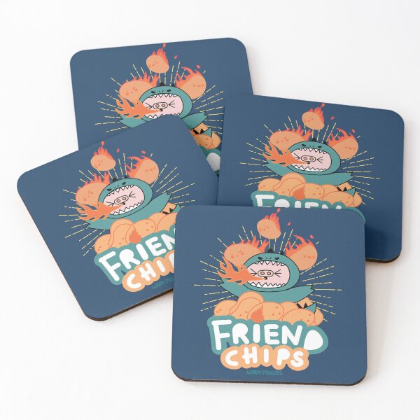 Item preview, Giddy Piggies Bag of Friend-Chips designed and sold by Giddy Piggies.