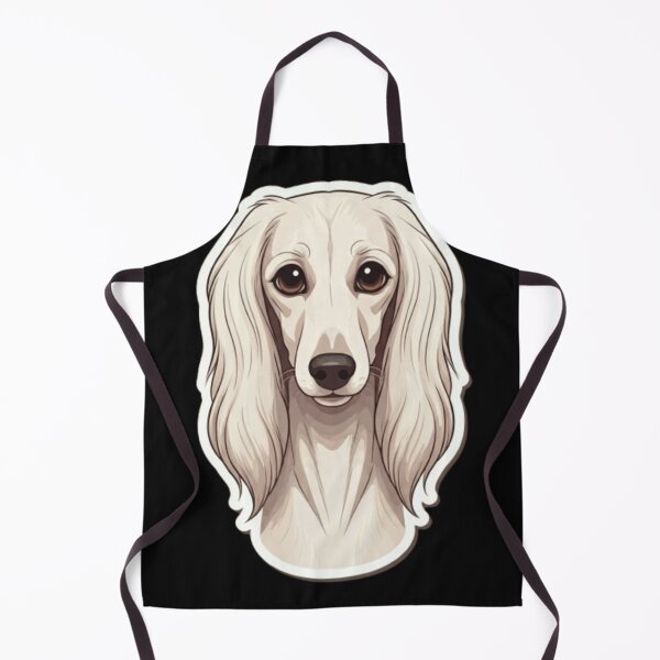 Item preview, salukis dog face designed and sold by StickersRyous.