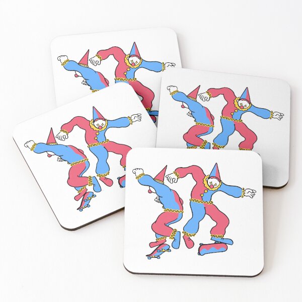 Item preview, Skater Clowns (light) designed and sold by Melanie Westfall.