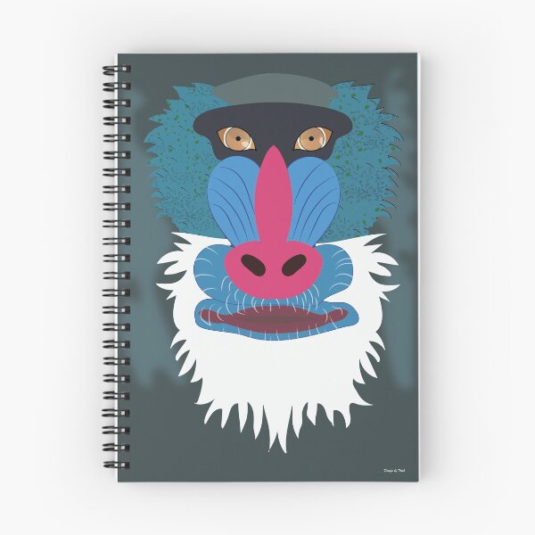Item preview, Mandrill Monkey Face - Style 1 on background designed and sold by TrishCampbell.