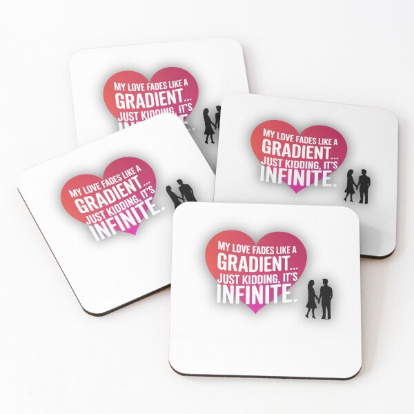 Item preview, Valentine's Day - My Love Fades Like a Gradient... Just Kidding, It’s Infinite- Funny Sarcastic Humor Graphic T-SHIRT designed and sold by GIPR.