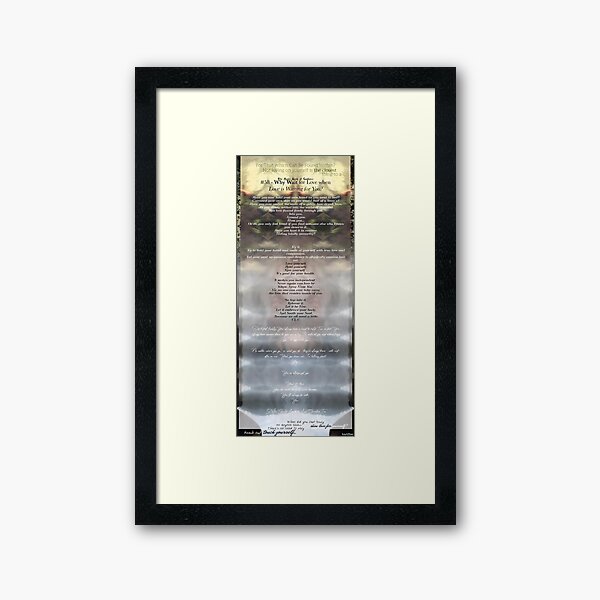 Item preview, Poem #58/111 - from the 'Magic Book of Guidance' - Visual Poetry Collection by Hart Floe Poet designed and sold by HartFloe-Poetry.