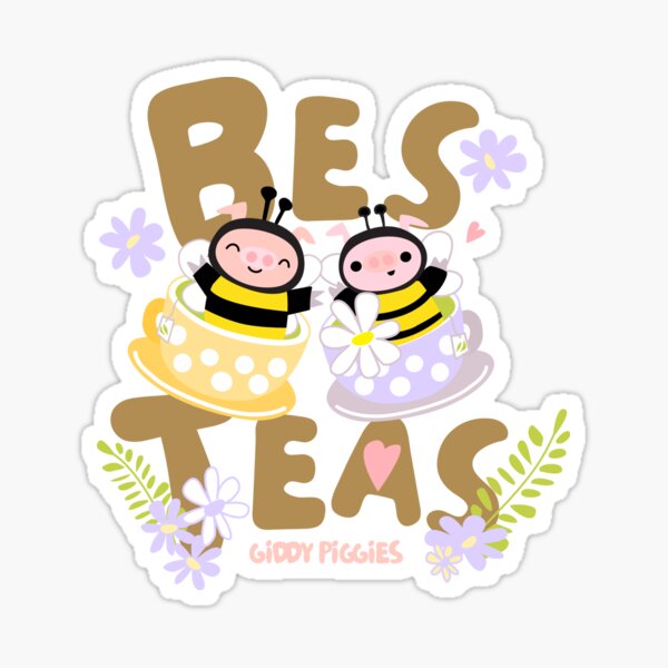 Item preview, Giddy Piggies Bee Bes-Teas designed and sold by Giddy Piggies.