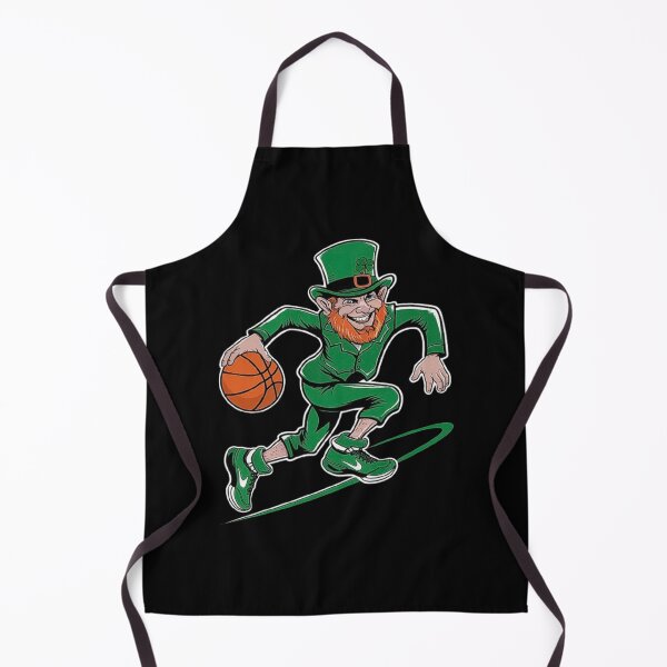 Item preview, Green Irish Mascot Playing Basketball Design designed and sold by love3617.