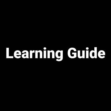 Artwork thumbnail, Learning Guide by Text-based T-Shirts and Gifts