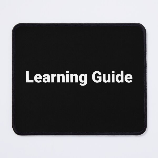 Item preview, Learning Guide designed and sold by Text-based T-Shirts and Gifts.