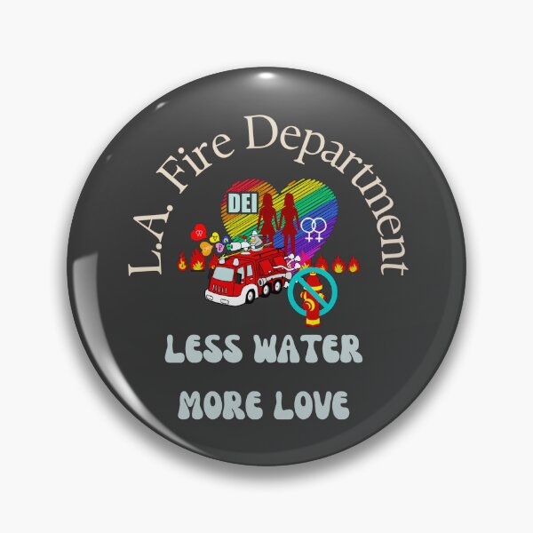 Item preview, Less Water, More Love: The L.A. Fire Dept. Revolution designed and sold by Sanctum Icons.
