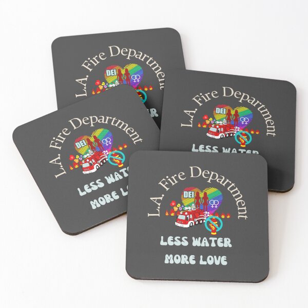 Item preview, Less Water, More Love: The L.A. Fire Dept. Revolution designed and sold by Sanctum Icons.
