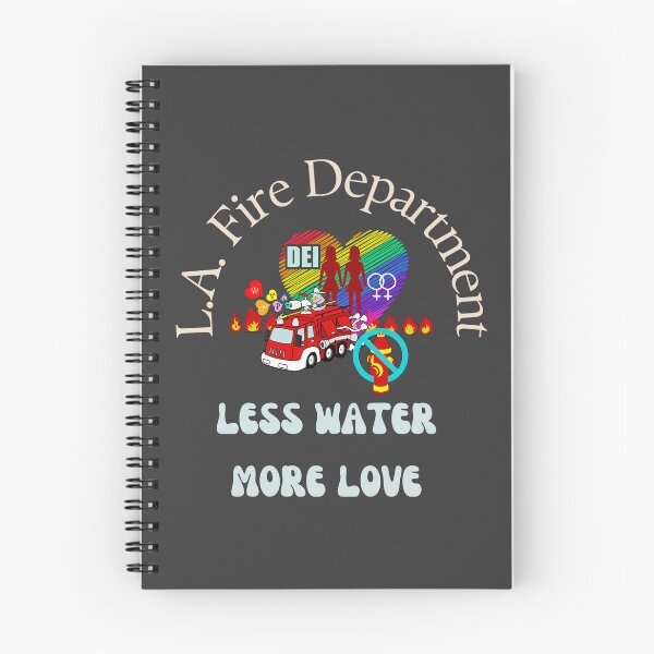 Item preview, Less Water, More Love: The L.A. Fire Dept. Revolution designed and sold by Sanctum Icons.