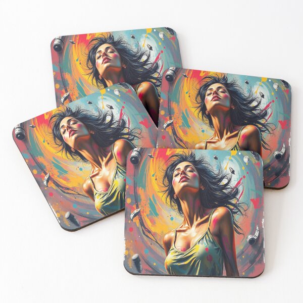 Item preview,  Whispers in the Wind – Abstract Woman designed and sold by Whispers of an Image.