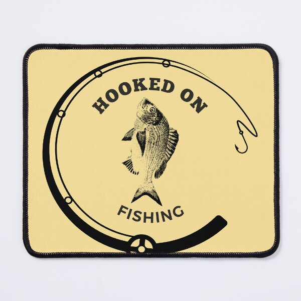 Item preview, Hooked On Fishing designed and sold by CoastandCountry.