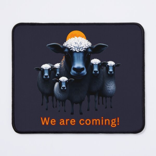 Item preview, Sheep Revolution - We Are Coming designed and sold by Dakson Design - Fantasy Art.