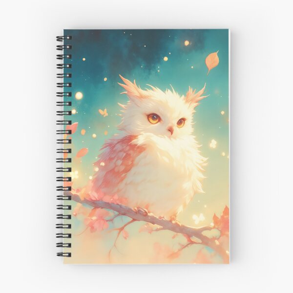 Item preview, Celestial Owl Perched in an Autumn Glow designed and sold by AshiraCreations.