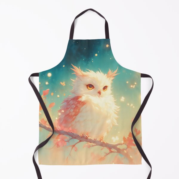 Item preview, Celestial Owl Perched in an Autumn Glow designed and sold by AshiraCreations.