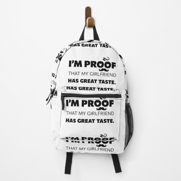 Item preview, I'm Proof That My Girlfriend Has Great Taste - Minimalist Design, Unique designed and sold by villacreativa.