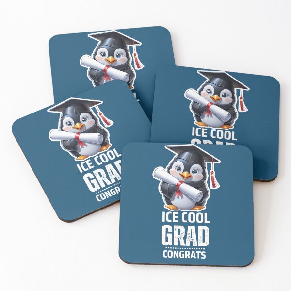 Item preview, Ice Cool Grad: Adorable Penguin Graduation designed and sold by TasteTicker.
