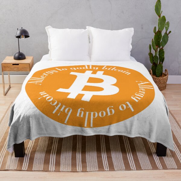 Item preview, Allergy to godly bitcoin  designed and sold by nogamax.