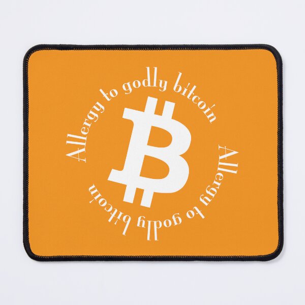 Item preview, Allergy to godly bitcoin  designed and sold by nogamax.