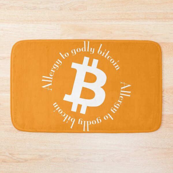 Item preview, Allergy to godly bitcoin  designed and sold by nogamax.