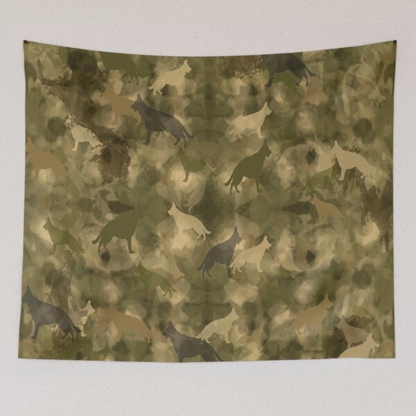 Item preview, Smithy The Shepard Camo by Cecile Grace Charles designed and sold by CecileCharles.