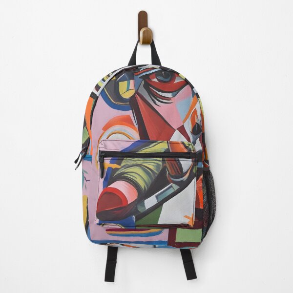 Item preview, Abstract Portrait with Geometric and Colorful Patterns designed and sold by BeNoOne.