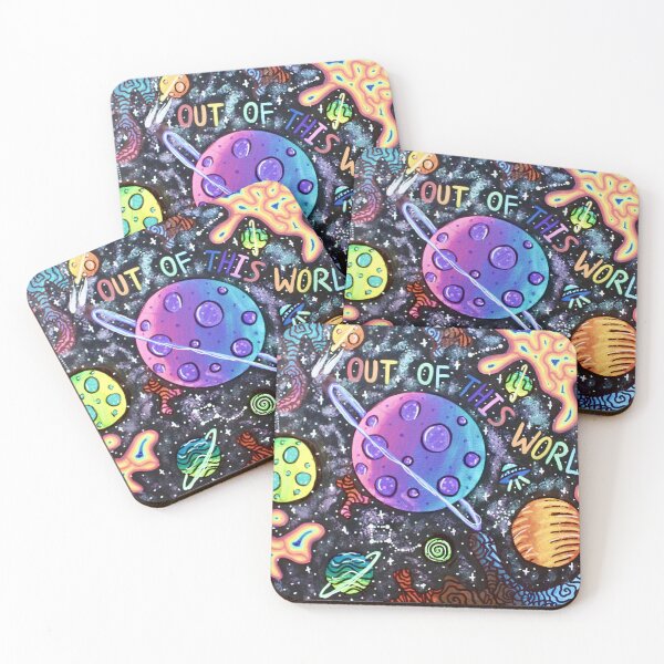 Item preview, Out of This World - Canvas painting print  designed and sold by TripLikeWeDo.