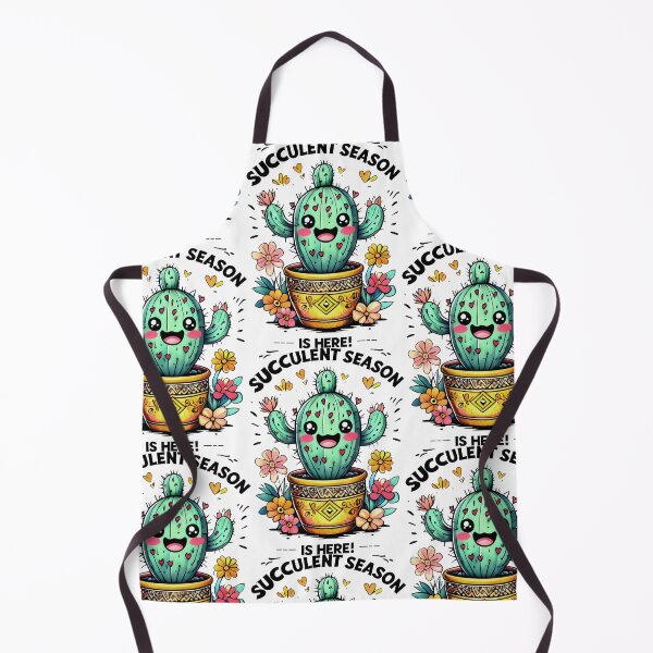 Item preview, Succulent Season Is Here! Blooming Cactus In Spring Colors designed and sold by SplashTastic.