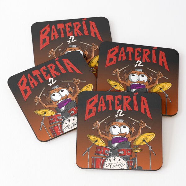 Item preview, La batería tocando una batería designed and sold by Kztrozo.