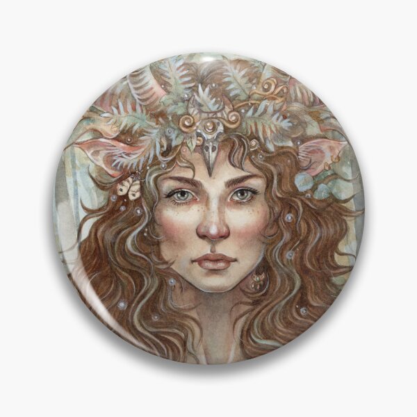 Item preview, Forest Faery Faun Forest Spirit designed and sold by Jannafairyart.