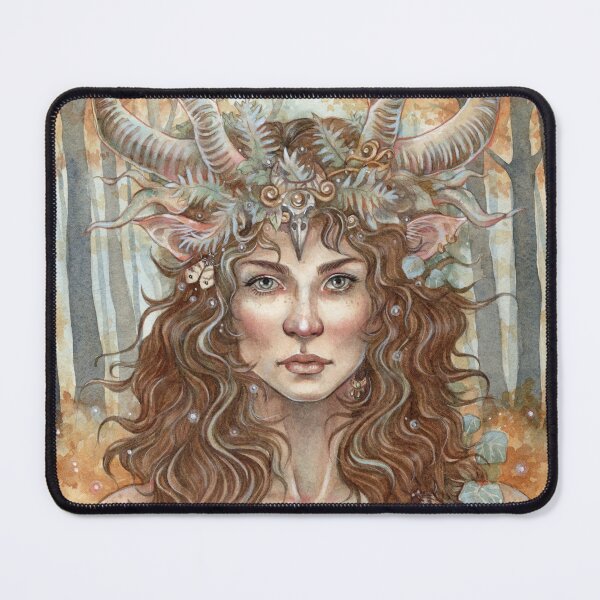Item preview, Forest Faery Faun Forest Spirit designed and sold by Jannafairyart.