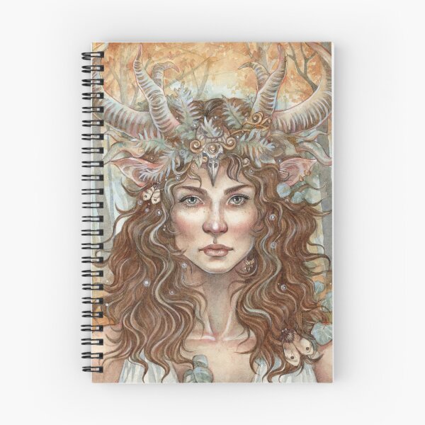 Item preview, Hada del bosque Fauno Espíritu del bosque designed and sold by Jannafairyart.
