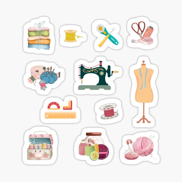 Item preview, The Creative Sewing Studio: Tools of Sewing designed and sold by HYMsprout For Art Designs .