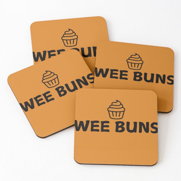 Item preview, Wee Buns Black designed and sold by GrahamBaxter.